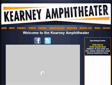 Tablet Screenshot of kearneyamphitheater.com